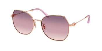 Coach HC7175 CAD79 0HC7175 style-color 9331U6 Shiny Rose Gold / Purple Blue Gradient Lens