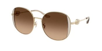 Coach HC7176B CAD73 0HC7176B style-color 900574 Shiny Light Gold / Fawn / Brown Gradient Lens