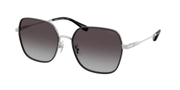 Coach HC7180D CAE93 0HC7180D style-color 94673C Shiny Silver / Black / Grey Gradient Lens