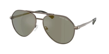 Michael Kors MK1168 BRENTWOOD 0MK1168 style-color 10014T Matte Husk / Olive Mirror Lens