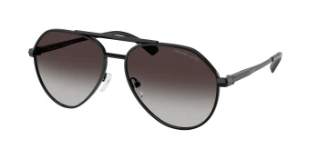 Michael Kors MK1168 BRENTWOOD 0MK1168 style-color 10058G Black Shiny / Dark Grey Gradient Lens