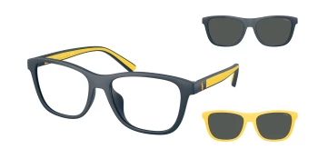 Polo PH4228U style-color 590487 Matte Navy Blue / Dark Grey Lens
