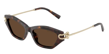 Tiffany TF4231U style-color 80153G Havana / Light Brown Lens