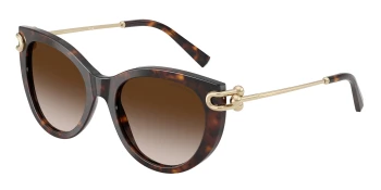 Tiffany TF4232 style-color 80153B Havana / Brown Gradient Lens