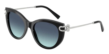Tiffany TF4232 style-color 83429S Black / Azure Gradient Blue Lens