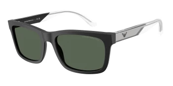Emporio Armani EA4224 style-color 500171 Matte Black / Dark Green Lens