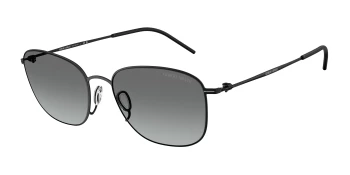 Giorgio Armani AR6168 style-color 300111 Matte Black / Grey Gradient Lens