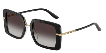 Dolce & Gabbana DG4491 style-color 32998G Top Black On Leo / Grey Gradient Lens