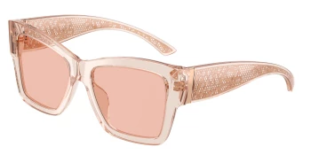 Dolce & Gabbana DG4493 style-color 314884 Transparent Rose / Dark Pink Lens