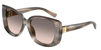 Dolce & Gabbana DG4495 style-color 34493B Striped Grey / Pink Gradient Grey Lens