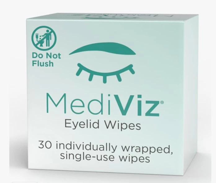 Mediviz Eyelid Wipes 30 count
