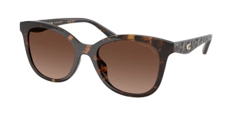 Coach HC8419U CAD25 0HC8419U style-color 5120T5 Dark Tortoise / Brown Gradient Polar Lens