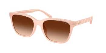 Coach HC8429D CAE86 0HC8429D style-color 511374 Milky Light Pink / Brown Gradient Lens