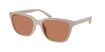 Coach HC8429D CAE86 0HC8429D style-color 58843 Khaki Solid / Brown Solid Lens