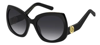Marc Jacobs MARC 808/S style-color 807 Black 07 B / 9O DARK GREY SHADED O Lens