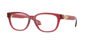 Versace VE3376U style-color 5523 Transparent Red