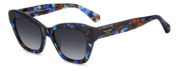 Kate Spade KS DAINA 2/G/S style-color Jbw Blue Hvna BW B / 9O DARK GREY SHADED O Lens