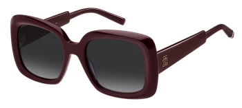 Tommy Hilfiger TH 2208/S style-color Lhf Burgundy HF B / 9O DARK GREY SHADED O Lens