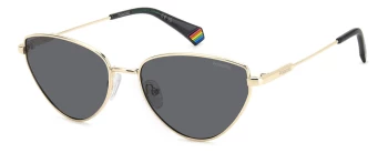 Polaroid PLD 6234/S/X style-color Rhl Gold Blck_ HL G / M9 GREY POLARIZED 9 Lens