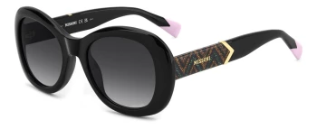 Missoni MIS 0215/G/S style-color 807 Black 07 B / 9O DARK GREY SHADED O Lens