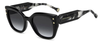 Carolina Herrera HER 0312/S style-color 807 Black 07 B / 9O DARK GREY SHADED O Lens