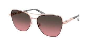Michael Kors MK1163 DORADO BEACH 0MK1163 style-color 110811 Rose Gold Shiny / Brown Rose Gradient Lens
