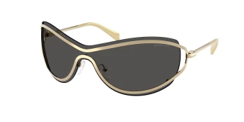 Michael Kors MK1166 LA PRAIA 0MK1166 style-color 101487 Light Gold Shiny / Dark Grey Solid Lens