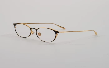 Linda Farrow LFL1510 Yves style-color 001 Yves Yellow Gold / Black