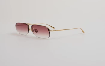 Linda Farrow LFL1539S Seren style-color 006 Yellow Gold / Red Grad