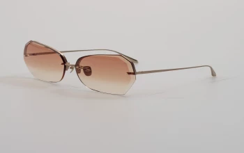 Linda Farrow LFL1546S Lila style-color 007 Light Gold / Camel Grad