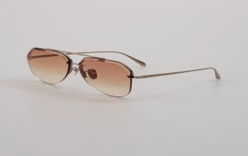 Linda Farrow LFL1557S Quynh style-color 003 Quynh Light Gold / Camel Grad