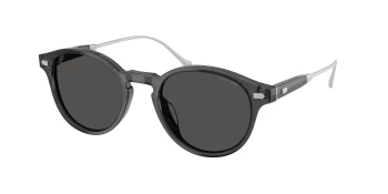 Coach HC8428U CAD83 0HC8428U style-color 587887 Transparent Grey / Grey Solid Lens