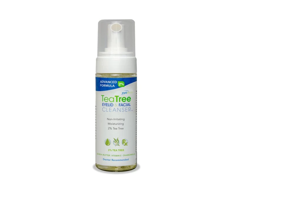 EyeEco Advanced Tea Tree Eyelid and Facial Cleanser  180 ML