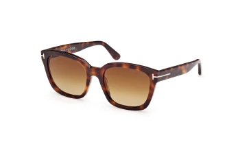 Tom Ford FT1216 Haylay style-color 53F Blonde Havana / Blonde Havana / gradient brown gradient brown Lens