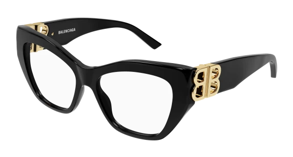 メガネ BALENCIAGA Balenciaga - BB0312O - 002 HAVANA HAVANA TRANSPA balenciaga-bb0312o-002-hd-