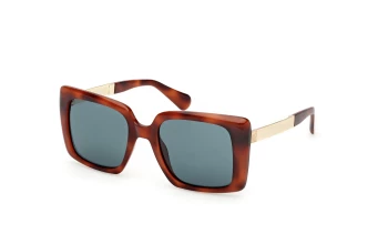 Max&Co MO0134 style-color 53N Blonde Havana / Shiny Pale Gold / green green Lens