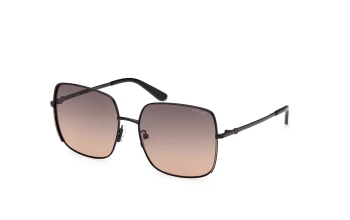 Guess GU00194 style-color 01B Shiny Black / Shiny Black / gradient smoke gradient smoke Lens