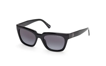 Guess GU00206 style-color 01B Shiny Black / Shiny Black / gradient smoke gradient smoke Lens