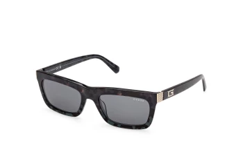 Guess GU00212 style-color 98V Dark Green / Havana / Dark Green / Havana / blue blue Lens