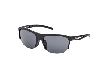 Adidas Sport SP0112 style-color 02A Matte Black / Matte Black / smoke smoke Lens