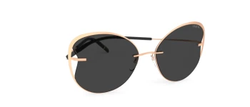 Silhouette GLORIETTE RIMLESS 8173 style-color 3630 Rose Gold / 65 65 Lens
