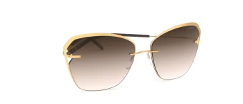 Silhouette MIRABELL RIMLESS 8174 style-color 7530 Gold / 60 60 Lens