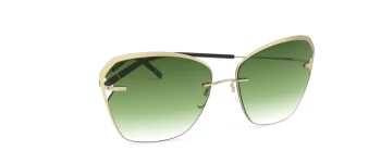 Silhouette MIRABELL RIMLESS 8174 style-color 8540 Champagne / 55 55 Lens