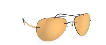 Silhouette ATTERSEE RIMLESS 8176 style-color 9040 Black / Gold / 65 65 Lens