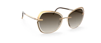 Silhouette BOLSCHOI GRACE RIMLESS 8180 style-color 7520 Gold / Brown / 60 60 Lens