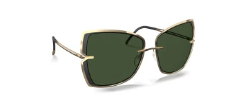 Silhouette NEW YORK SKY FULLRIM 8184 style-color 7520 Gold / Black / 55 55 Lens