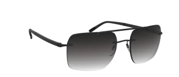Silhouette SUN C-2 RIMLESS 8708 style-color 9040 Black / 65 65 Lens