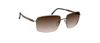 Silhouette CROISETTE CLUB 8725 style-color 7520 Gold / Brown / 60 60 Lens