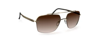 Silhouette CROISETTE CLUB 8726 style-color 7520 Gold / Brown / 60 60 Lens