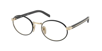 Prada PR B55V style-color AAV1O1 Pale Gold / Black